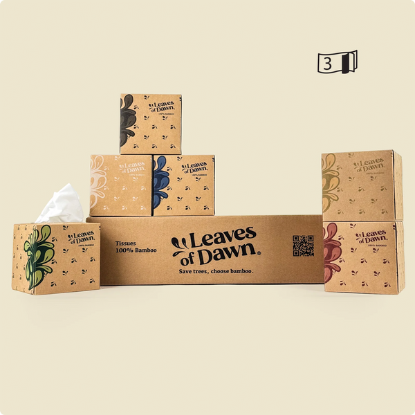 100% Bamboo Tissues - 3ply